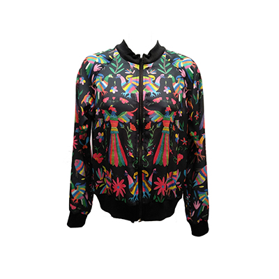 10116 Pillo Chamarra Sublimada Tenango Negro